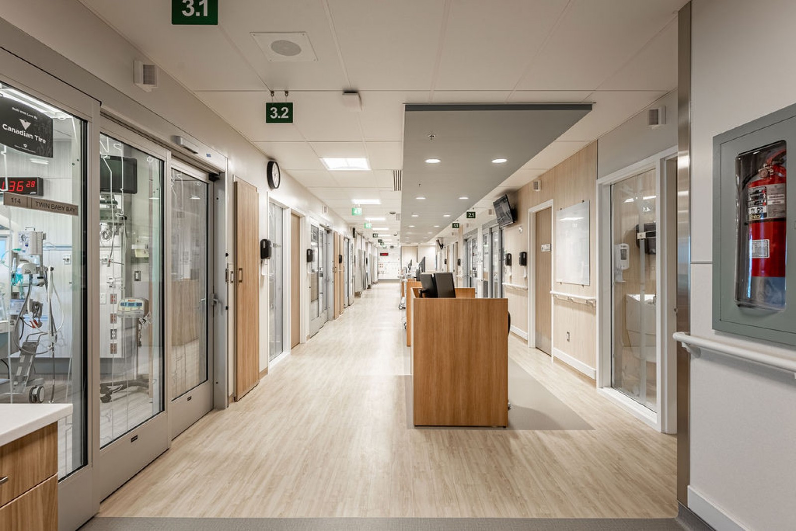 PA Hospital Neonatal Unit-Hallway